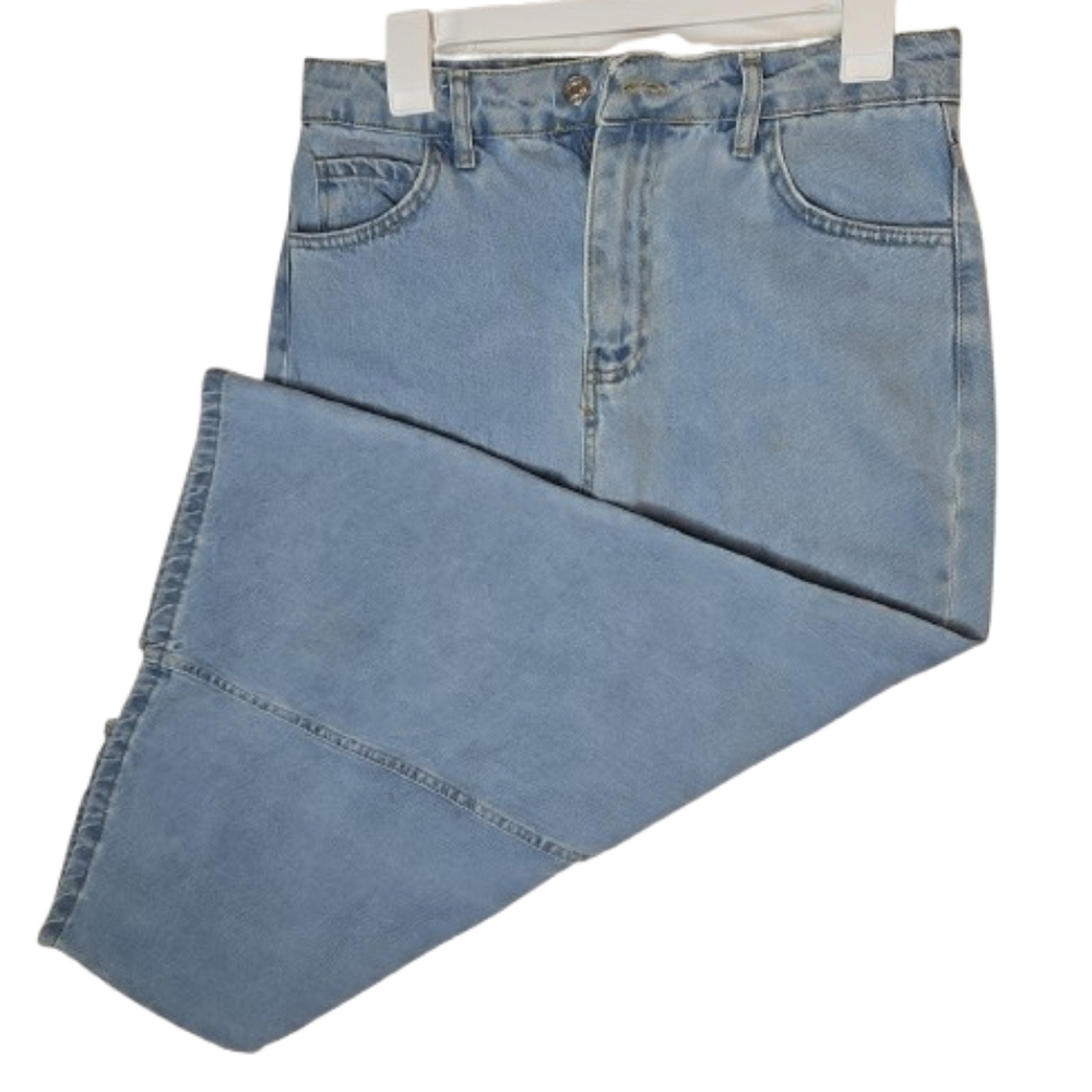 Levure Skirt Jeans Lagenlook Fashion Bohemian Simple With Front Slit Classiccore